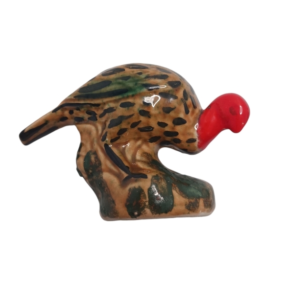 Vintage Mini  Turkey Pepper Shaker or Home Decor Figurine Fall Thanksgiving - Picture 1 of 2
